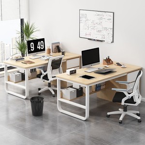 Modern Desk Small <strong>Computer</strong> l Shape Office Desk Cubicle Staff Workstation Table Design Work Desk - Product Image 2