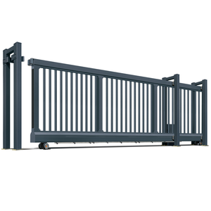 Tự động có thể thu vào Hợp kim nhôm điện đường lái xe rào cản an ninh có thể gập lại cửa trượt cho nhà ở công nghiệp biệt thự - Product Image 6