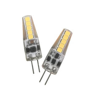 หลอดไฟ LED ทรงข้าวโพดหรี่แสงได้ใช้ G4 AC12-24V G4ฐานแบบขาสองจุดสำหรับไฟแนวนอนและหลอดไฟตกแต่งบ้าน - Product Image 1