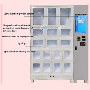 Tùy Chỉnh 24-Giờ Không Người Lái Thông Minh Locker Với Màn Hình 40 Lưới Tủ Máy Bán Hàng Tự Động Tùy Chỉnh Phiên Bản - Product Image 2