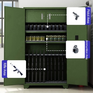 アイロンロックボックス防爆冷間圧延鋼工具安全撮影室パスワードロック鉄キャビネット - Product Image 4