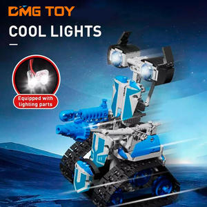 Intelligente Programmier ausbildung für Kinder Spielzeug lieferant RC Robot Building Blocks Set aus strap azier fähigem Kunststoff - Product Image 4