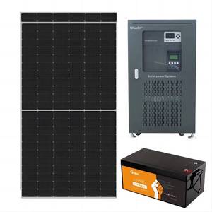 高效4000瓦移动立方体离网太阳能系统木田太阳能5kw家用发电系统 - Product Image 2