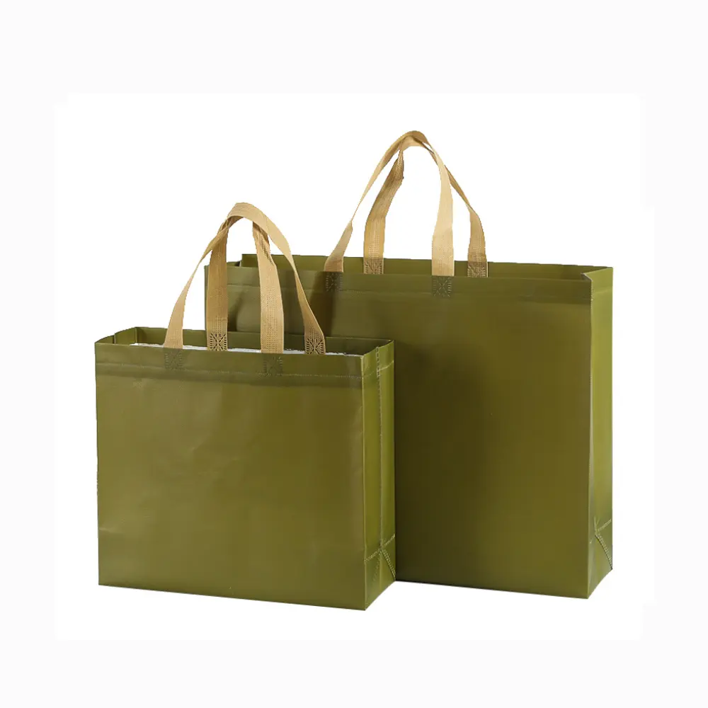 Custom logo Non-woven Can carry environment protection shopping bag Garment Clothing Tote Bag