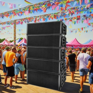 双12英寸线阵列扬声器，家庭影院音响系统，电脑，手机，RGB，用于各种舞台表演 - Product Image 2