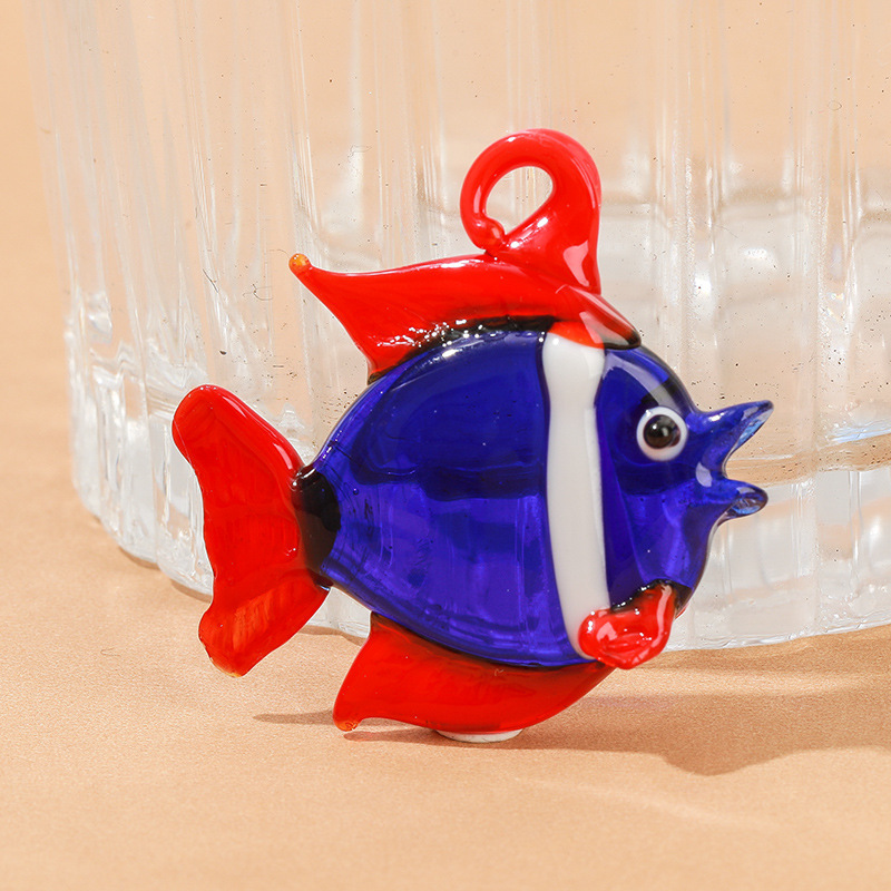 Pez azul zafiro