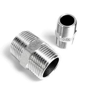 <strong>Reducing</strong> Hex Nipple, <strong>3</strong>/<strong>4</strong>&quot; X <strong>1</strong>/<strong>2</strong>&quot; Male BSPT BSPP NPT Threaded <strong>Reducing</strong> Hexagonal Nipple Fitting Socket - Product Image 5