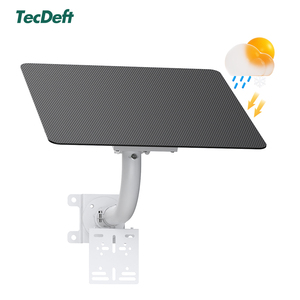 TecDeft полностью черные солнечные панели Micro USB/Type-C/DC5521 солнечное зарядное устройство 40 Вт для умного трафика/Raspberry Pi Telraam S2 - Product Image 3