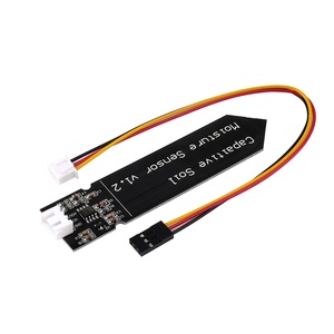 Sensor capacitivo analógico de humedad del suelo 3,3 ~ 5,5 V sensores de detección de humedad resistentes a la corrosión 3 pines para Arduino Raspberry Pi