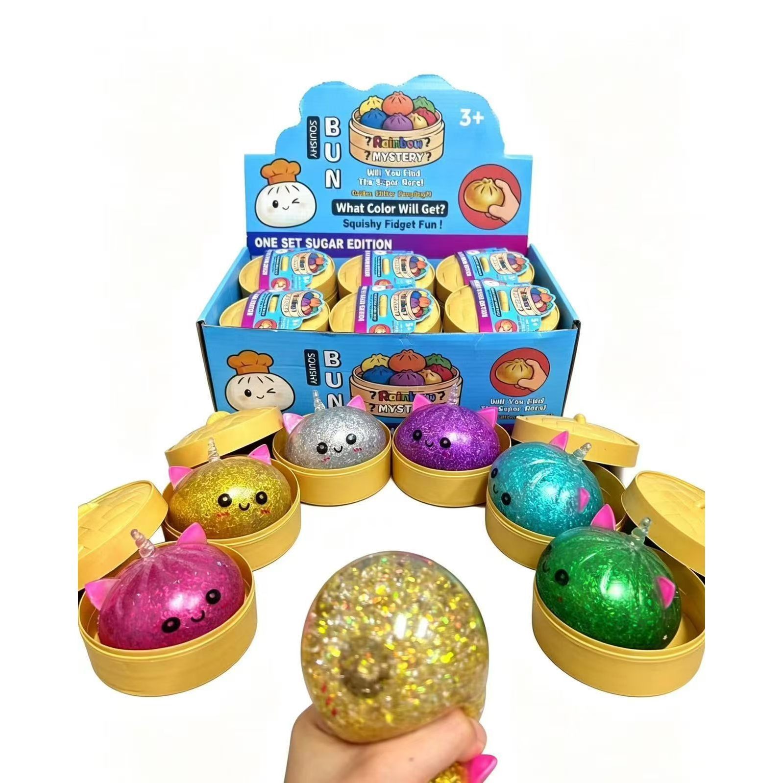 Bollo de unicornio de pectina de 8,5 cm