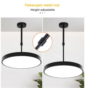 Modern Concise <strong>Design</strong> Round <strong>Led</strong> Pendant Lights Room Decorative Chandelier Ceiling Pendant Lighting for Kitchen Island - Product Image 4