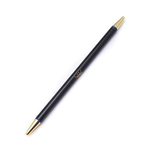 ホテルデュアルチップダブルエンドカラーインクメタルペン両面ノンクリップシンプルカスタムペン - Product Image 4