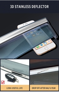 HIGH QUALITY TOP SALE Car Window Visor Vent Deflector Sun and Rain Window Guard for <strong>MG</strong> HS 2020 - Product Image 3
