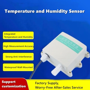 Sensor de temperatura y humedad de alta precisión Interfaz de comunicación inteligente RS485 Impermeable Industrial Montado en la pared - Product Image 2