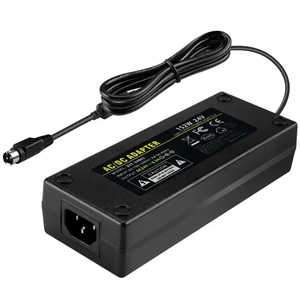 120W 24伏交流适配器输入110V/220V输出24 V 5A台式适配器，适用于液晶和笔记本电脑