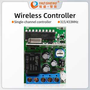 315/433 MHZ DC12V tensione unico canale Wireless Controller trasmettitore e ricevitore - Product Image 2