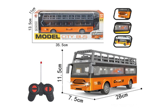 2.4ghz 4 Channels Rc Toy Bus Remote <strong>Control</strong> With Realistic Lights Open Door Function