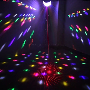 Infinite Sword Laser Stage Light 9-Color+RG Laser Intelligent Digital <strong>Display</strong>/Audio/Automatic/<strong>DMX</strong> Remote <strong>Control</strong> <strong>LED</strong> LightSource - Product Image 4