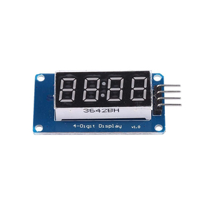 0.36 pollici "4 cifre tubo LED segmento modulo rosso anodo comune TM1637 Chip tubo Display Clock per Arduino UNO R3