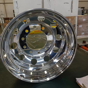 22,5 Aluminium-Felgen Neuer Zustand 22,5x8,25 Chrom-Finish-Leichtmetall-LKW-Rad schlauch los - Product Image 1