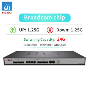 พอร์ต OLED HSGQ-E04L FTTH โซลูชั่น4 PON PON 1.25 gepon/epon hgsq 4 Port EPON OLT - Product Image 2
