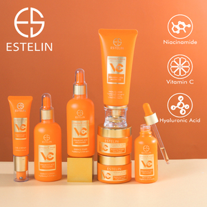 ESTELIN C vitamini artı parlatıcı ve Anti-aging cilt bakım seti, 7 adet Friming lüks beyazlatma cilt bakım kiti - Product Image 3