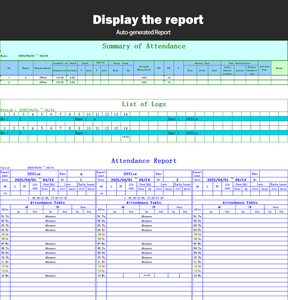 Employee Time Attendance Software - Fingerprint <strong>Machine</strong> with Zk <strong>System</strong> for Office, School &amp; <strong>Access</strong> <strong>Control</strong> Management - Product Image 3