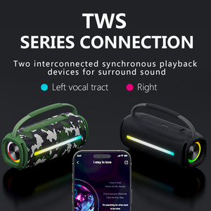 X5迷你360 RGB 20w便携式无线防水扬声器，户外使用，完美礼品 - Product Image 3