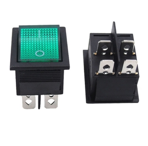 Işık ile KCD4 dört pin iki dişli gemi tipi anahtarı - Product Image 5