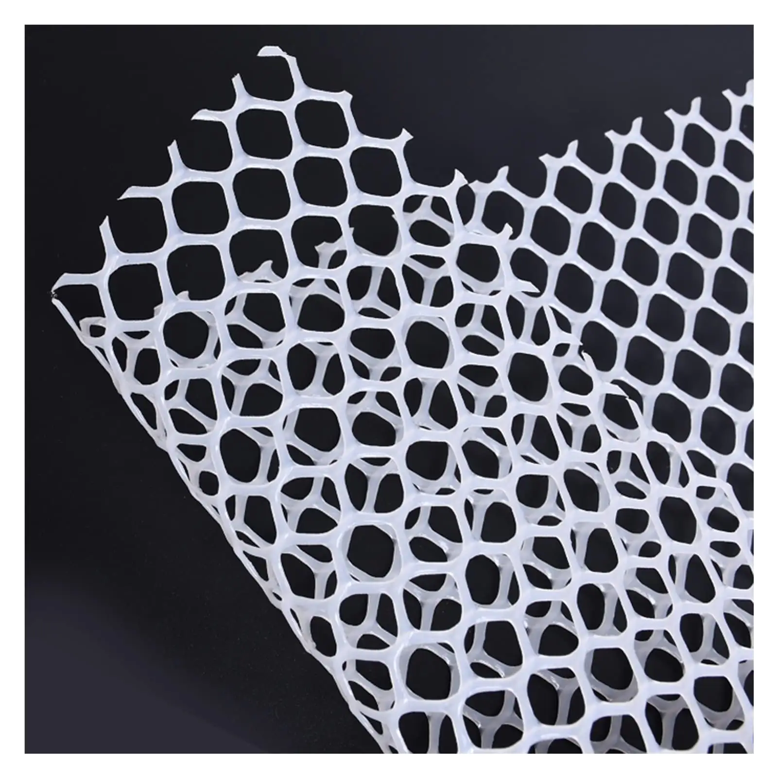 Durable Hexagonal Plastic Mesh Netting in Multiple Colors for Temporary Garden and Yard Protection as Fencing