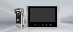 Sistema de intercomunicación de timbre de video IP para edificios de apartamentos múltiples Teléfono de puerta de color de 7 pulgadas con visión nocturna para familias - Product Image 6