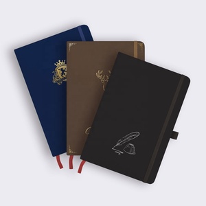 Cuadernos de diario de PU A5 con logotipo personalizado y al por mayor de fábrica con bandas elásticas, blocs de notas y cuadernos de cuero PU. - Product Image 6
