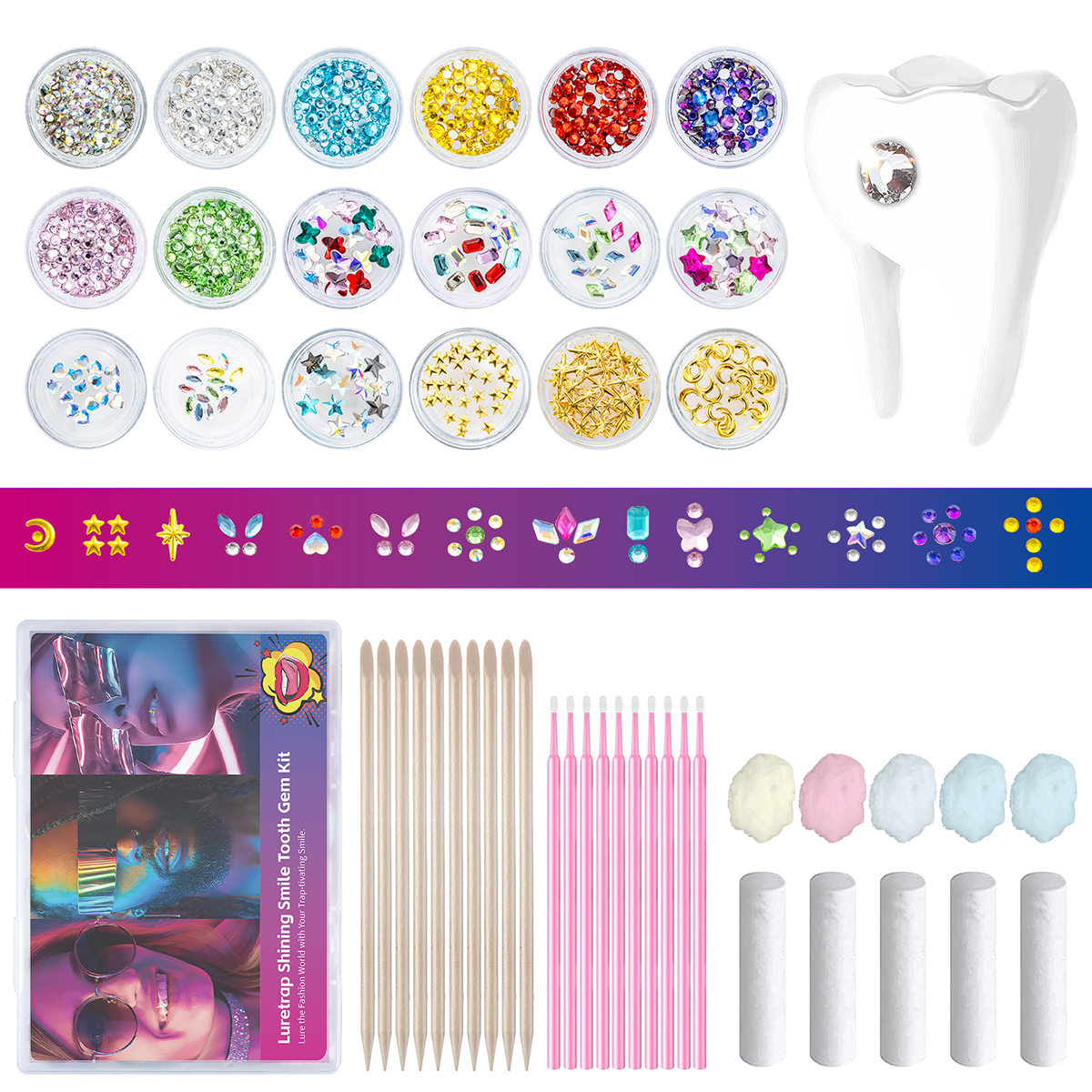 Kit de gemme de dent 1