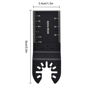 <strong>Oscillating</strong> Blade Multitool <strong>Oscillating</strong> <strong>Tool</strong> Blade Set 34*40mm High Carbon Steel <strong>Oscillating</strong> Blade for Wood - Product Image 1