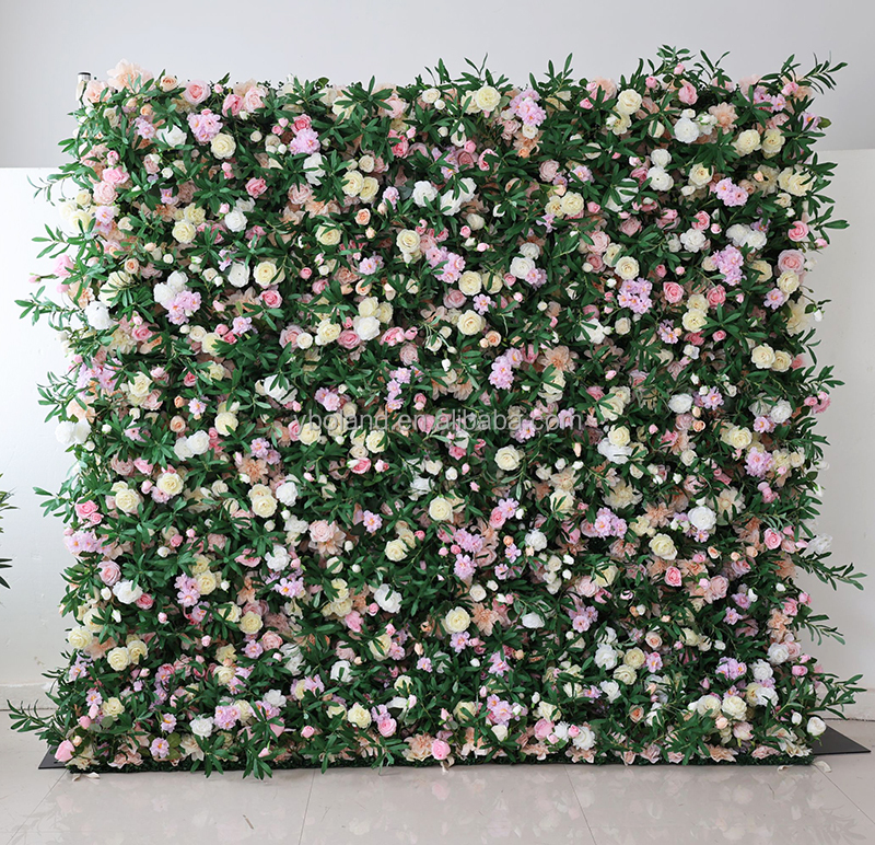13# Green Flower Wall