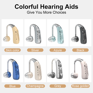 उच्च गुणवत्ता वाले एनालॉग bte सुनवाई के लिए रिचार्जेबल बैटरी शोर में कमी पर्यावरण अनुकूल डिजाइन - Product Image 2