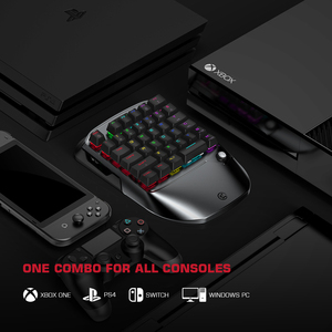 XboxシリーズX、PlayStation 4、PS4、NintendoSwitchビデオゲームコンソール用のGameSir VX2 AimSwitchキーボードマウスおよびアダプターセット - Product Image 3