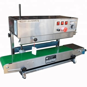 Easy to Operate FRD-1000V Vertical Ink Roller <strong>Coding</strong> Continuous Band Sealing Machine - Product Image 1