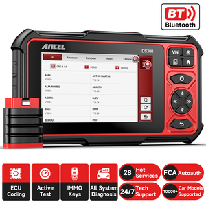 2025 Ancel DS300 strumento diagnostico Scanner universale professionale All-System con codifica in Ecu e Test attivo - Product Image 2