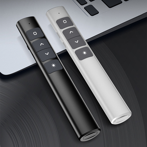 Wireless Presenter RF Remote Control 2.4GHzUSB Projector Page Turning Pen per PPT Powerpoint Presentation Pointer Slide Advancer - Product Image 1