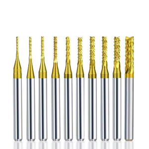 SRM PCB Corn <strong>Cutter</strong> Corn Teeth End Mill Milling <strong>Cutter</strong> 0.15-6mm 38 <strong>50mm</strong> Coarse Corn Printed Circuit Board <strong>Cutter</strong> for Aluminum - Product Image 4