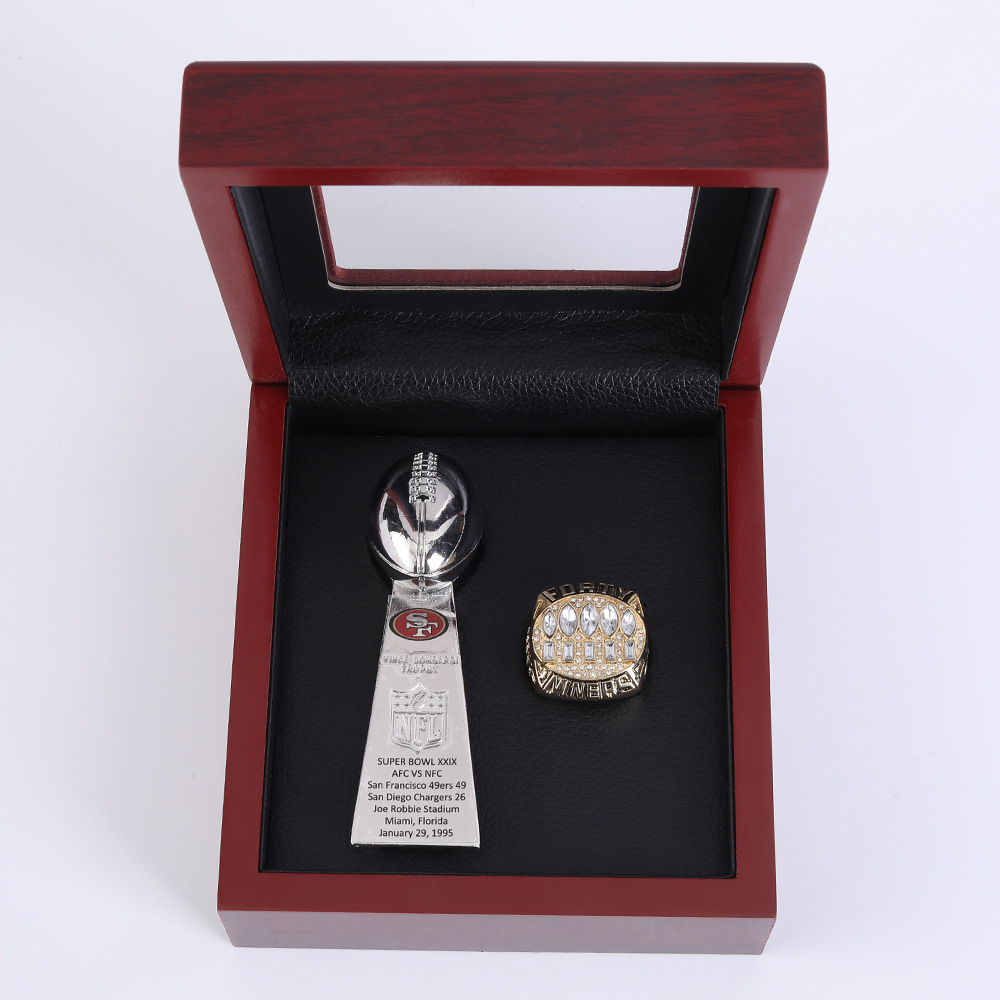 1994 ring + trophy+box