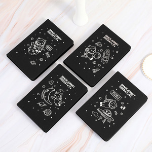 A5 PU Leder Moles kin Notebooks mit schwarzen Seiten von Rainbow <span class=keywords><strong>Edge</strong></span> erhältlich