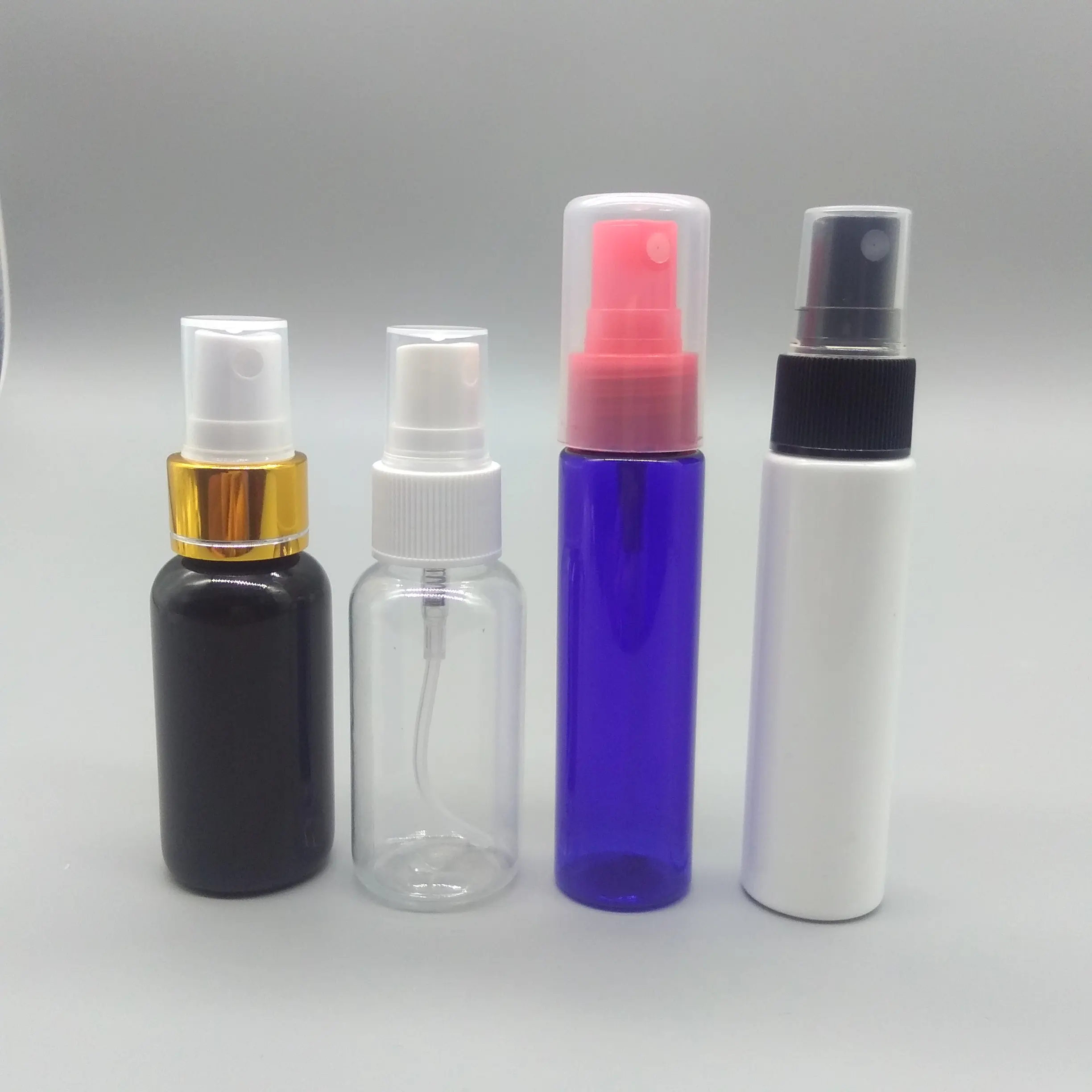Contenitore cosmetico e confezione flacone Spray in plastica di forma rotonda da 40ml