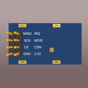 Módulo transceptor inalámbrico con escudo, antena de 2,4Hz, 100mW 1,2 km, nR24L01 + PA 2,4 + Lhz Hz