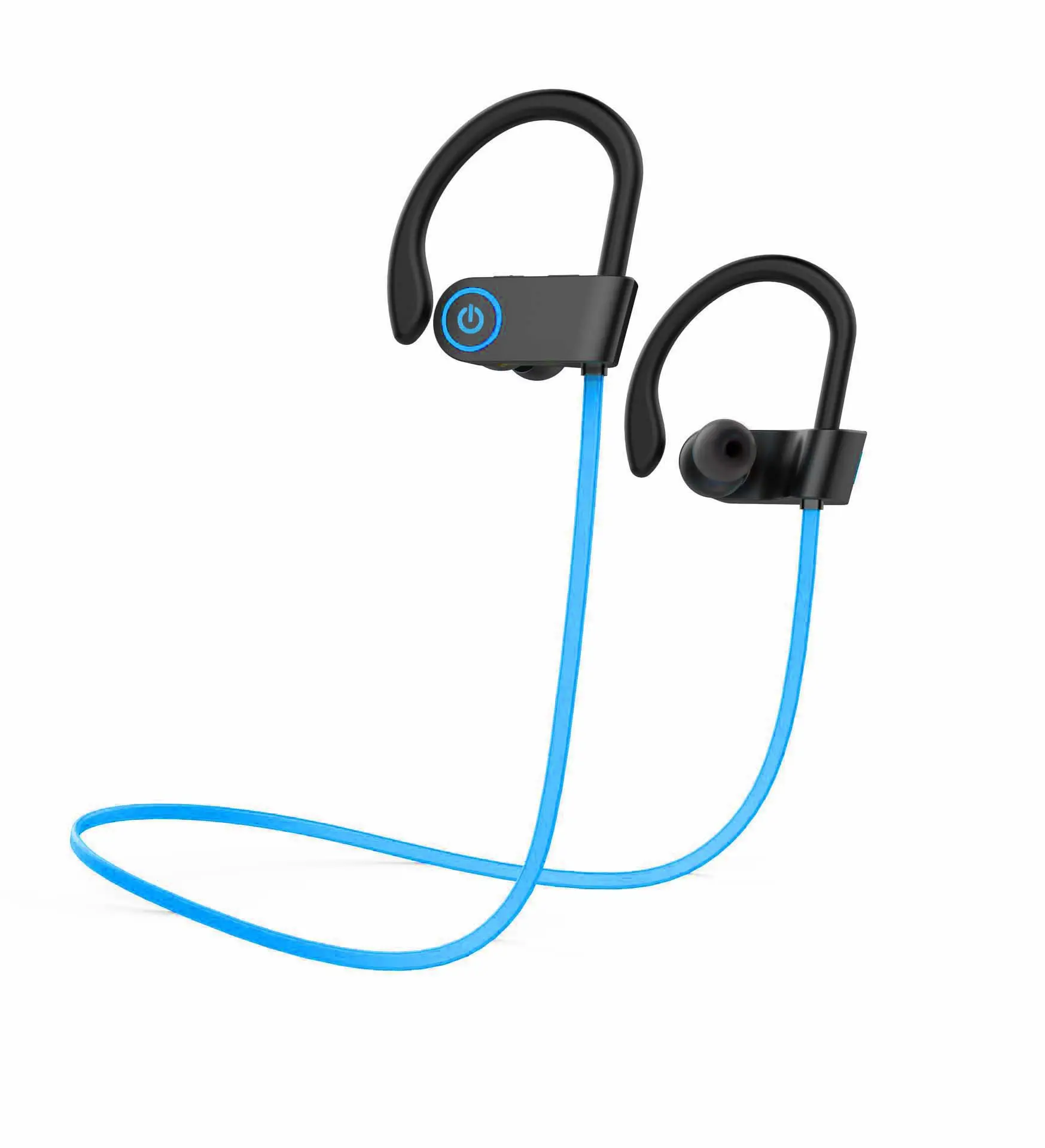 Multi-função bluetooth esportes sem fio anti radiação fone do pescoço faixa fone de ouvido