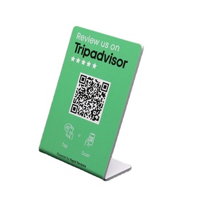 SCAN ME | Revise en el stand de Google | Código QR + NFC | Listo para ser activado instantáneamente con su URL DE REVISIÓN DE Google - Product Image 1