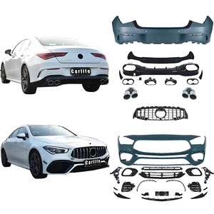 CLA 45 AMG tarzı tamponlar bodykit için değişiklik CLA class W118 2020 + CLA45 AMG tarzı değiştirmek - Product Image 4
