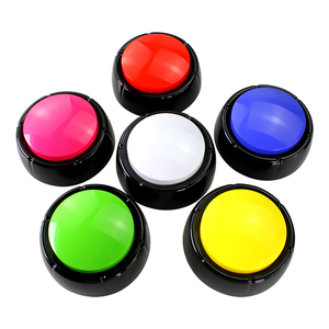 Logotipo personalizado de fábrica, botones de sonido para hablar, clickers de entrenamiento para perros, botones para hablar para perros para juegos de mascotas de comunicación - Product Image 1