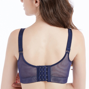 セクシーなディープ<span class=keywords><strong>V</strong></span>ラージエアフォームプッシュアップ女性用厚手のパッド入りブラレースブラ2カップアンダーワイヤーブラジャーA BCカップを追加